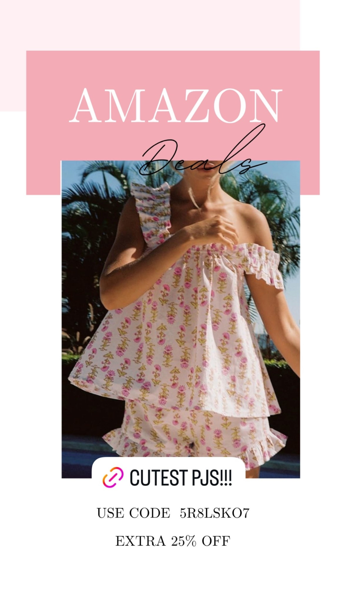 Cute ruffle floral Pj set! On Deal today! Comes in a few colors.

#LTKSeasonal #LTKMidsize #LTKSaleAlert