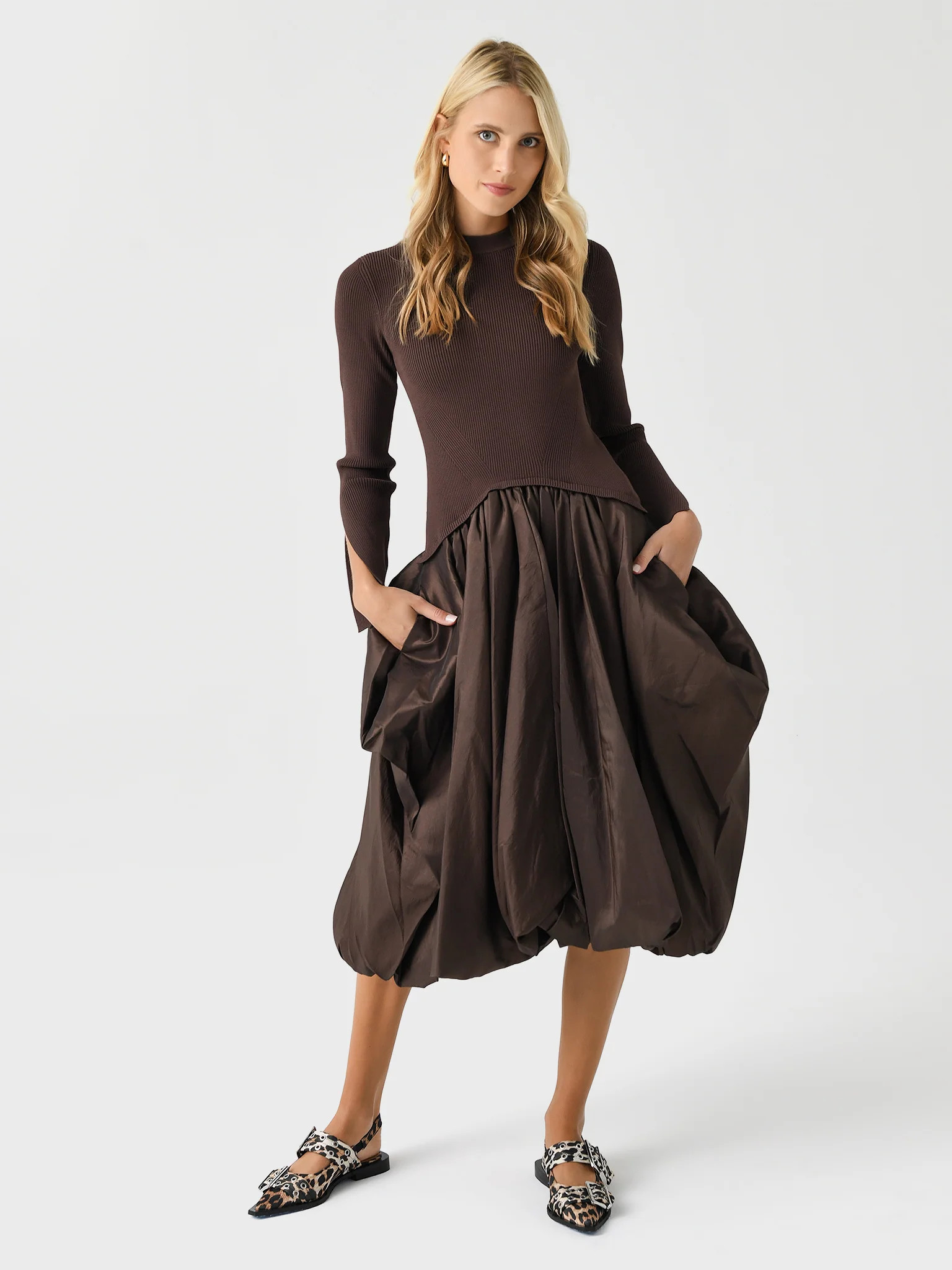 SIMKHAI
                      
                     Women's Kenlie Dress | Saint Bernard