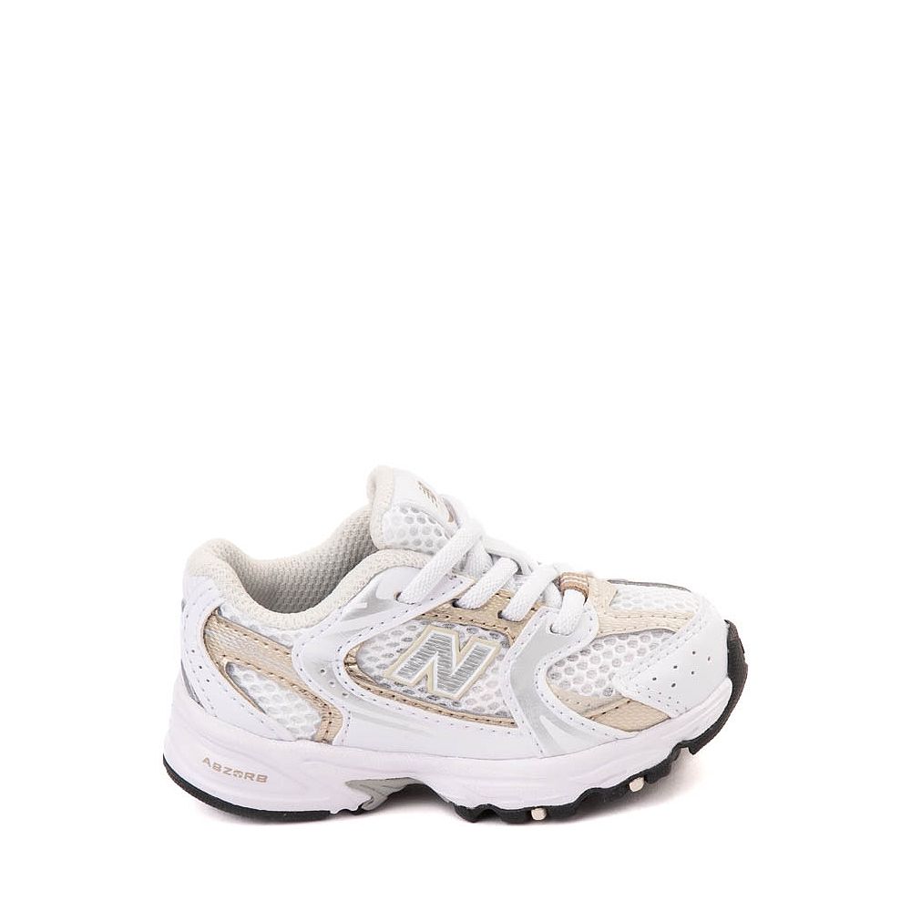 New Balance 530 Athletic Shoe - Baby / Toddler - White / Stone | Journeys