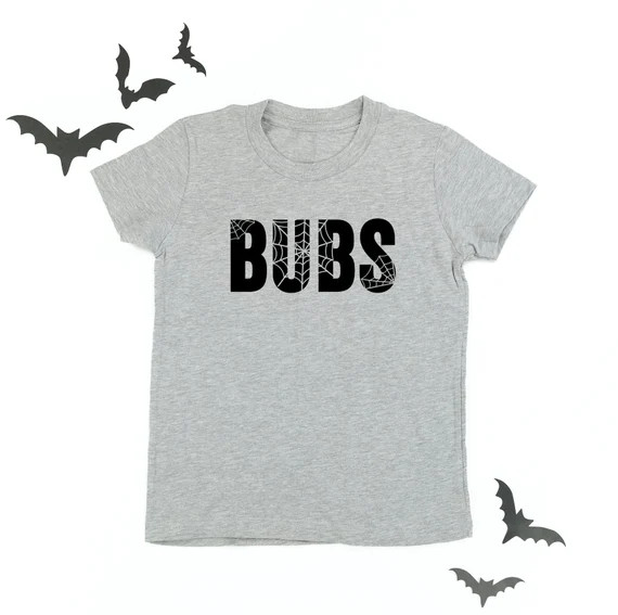 BUBS spider Web  Child Shirt  Child Halloween Shirts  - Etsy | Etsy (US)