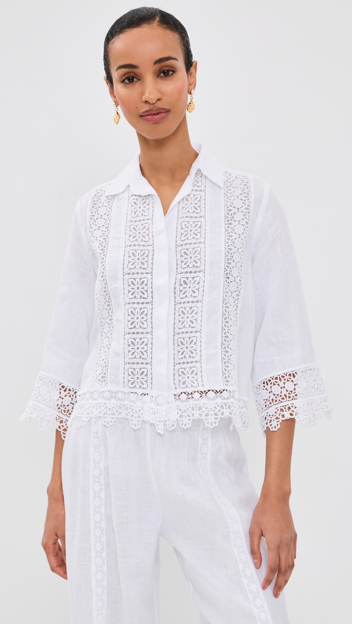 Natisso Linen Top | Shopbop