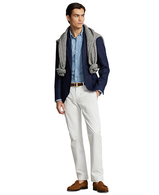 Men's Stretch Straight Fit Chino Pants | Macys (US)