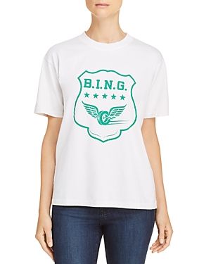 Anine Bing Zander Logo Tee | Bloomingdale's (US)