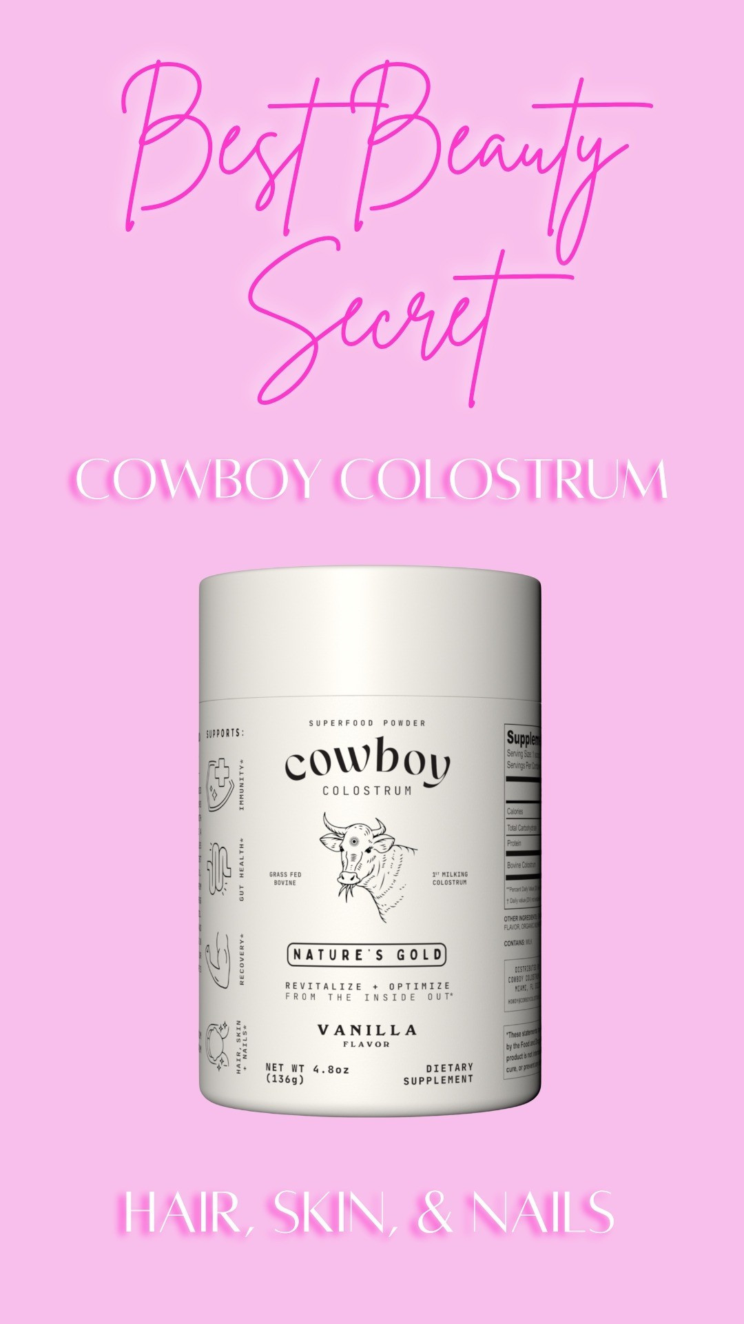 One of my favorite beauty products. Hair. Skin. Nails. 🫶

#LTKBeauty #LTKWedding #LTKTravel