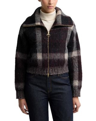 Barbour Carville Tartan Jacquard Bomber Jacket | Bloomingdale's (US)
