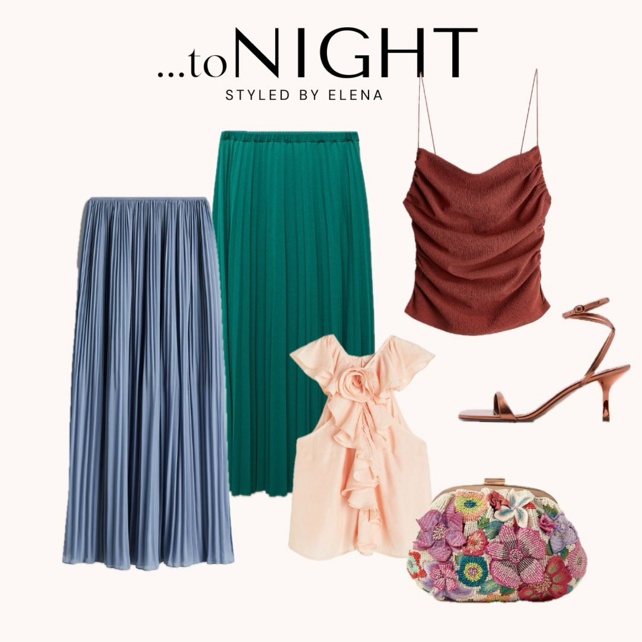 
Effortless transition: a pleated skirt paired with sandals and a stylish top for an evening out. #SummerNights #AfterWorkStyle #LTKfashion

#LTKSeasonal #LTKstyletip #LTKeurope