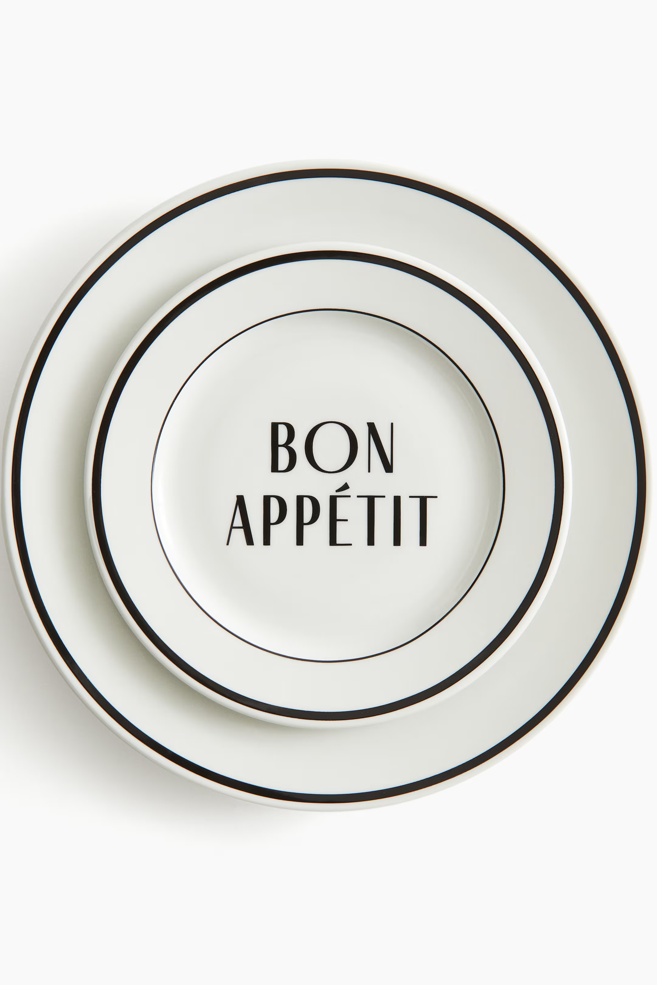 Medium-Sized Porcelain Plate | H&M (US + CA)