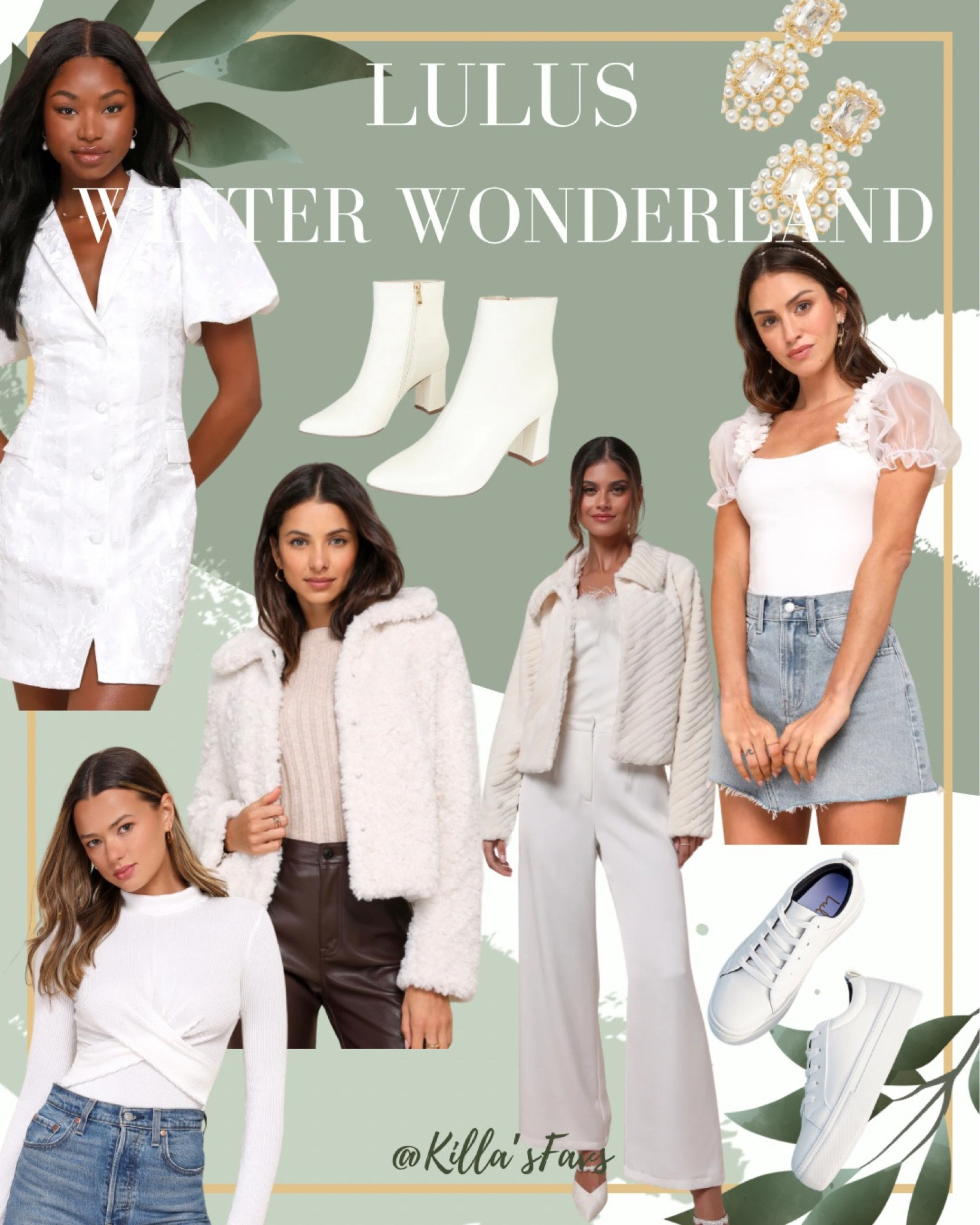 Winter Wonderland❄️🤍✨

#LTKSeasonal #LTKfindsunder100 #LTKworkwear
