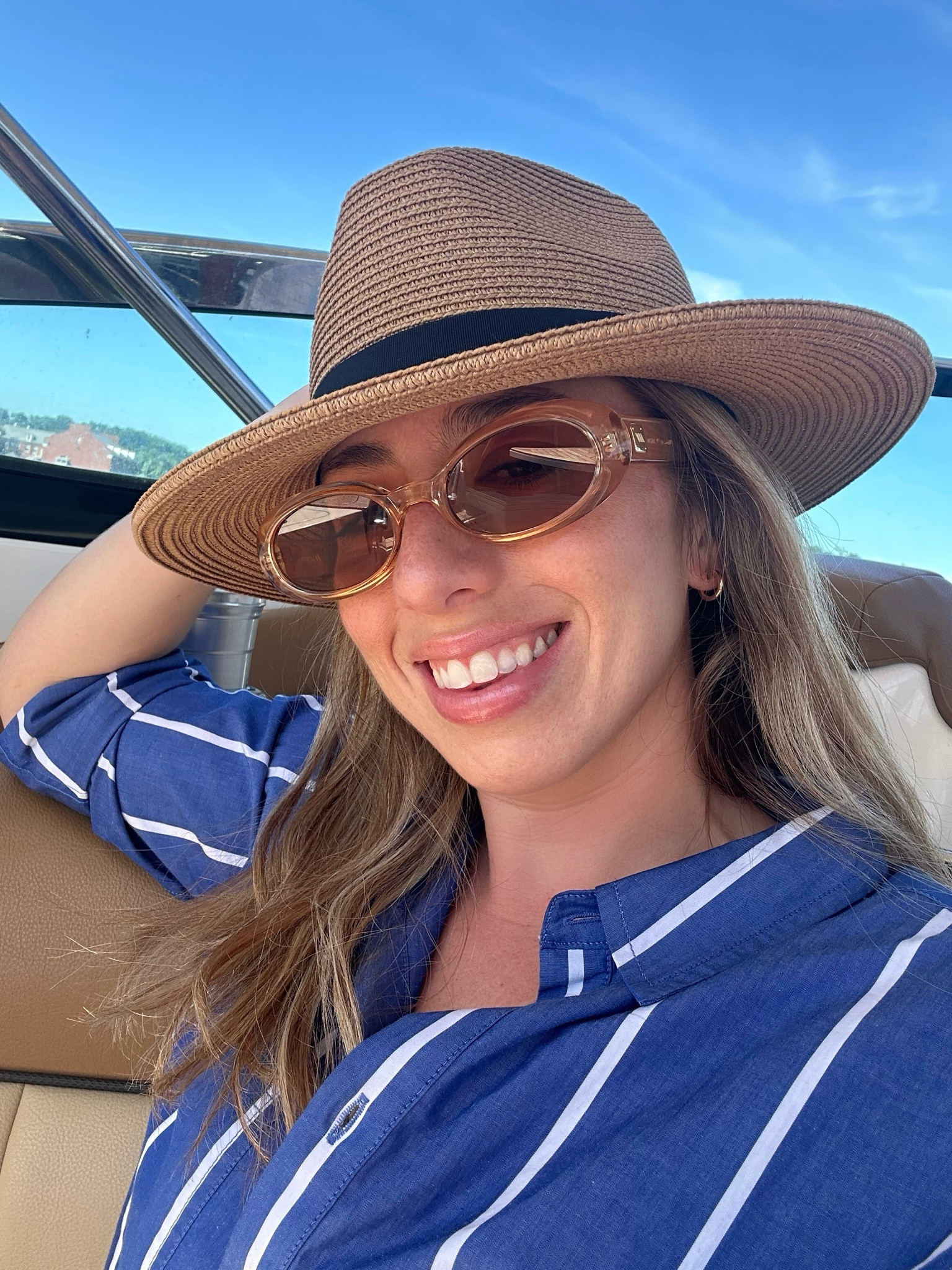 Hat - Costco, $15 // Sunnies - Le Specs, $69 // Shirt - Jcrew x Homme Girls collab, priceless 🤠