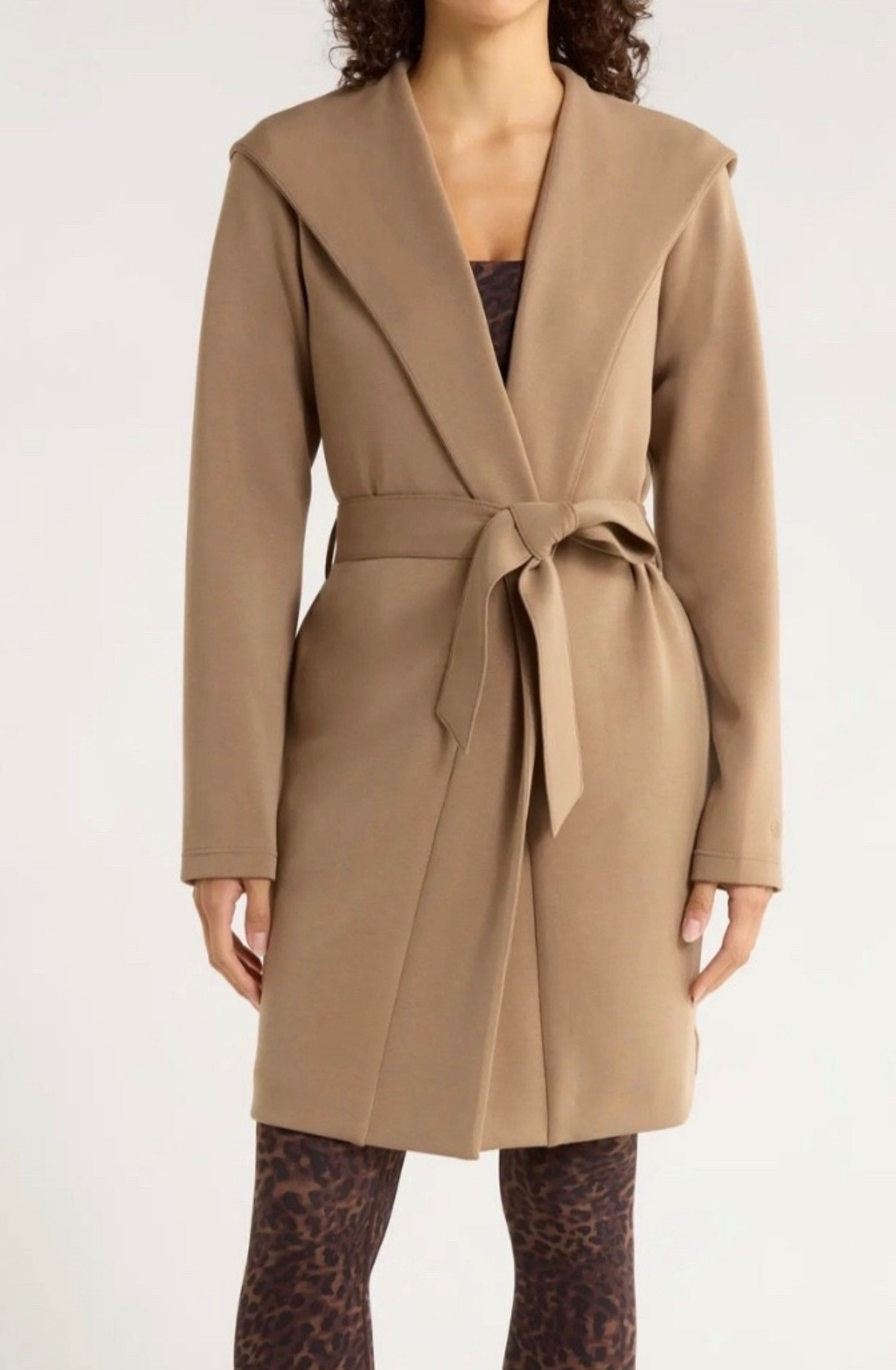 Hooded Wrap Cardigan
Winter Outfit 