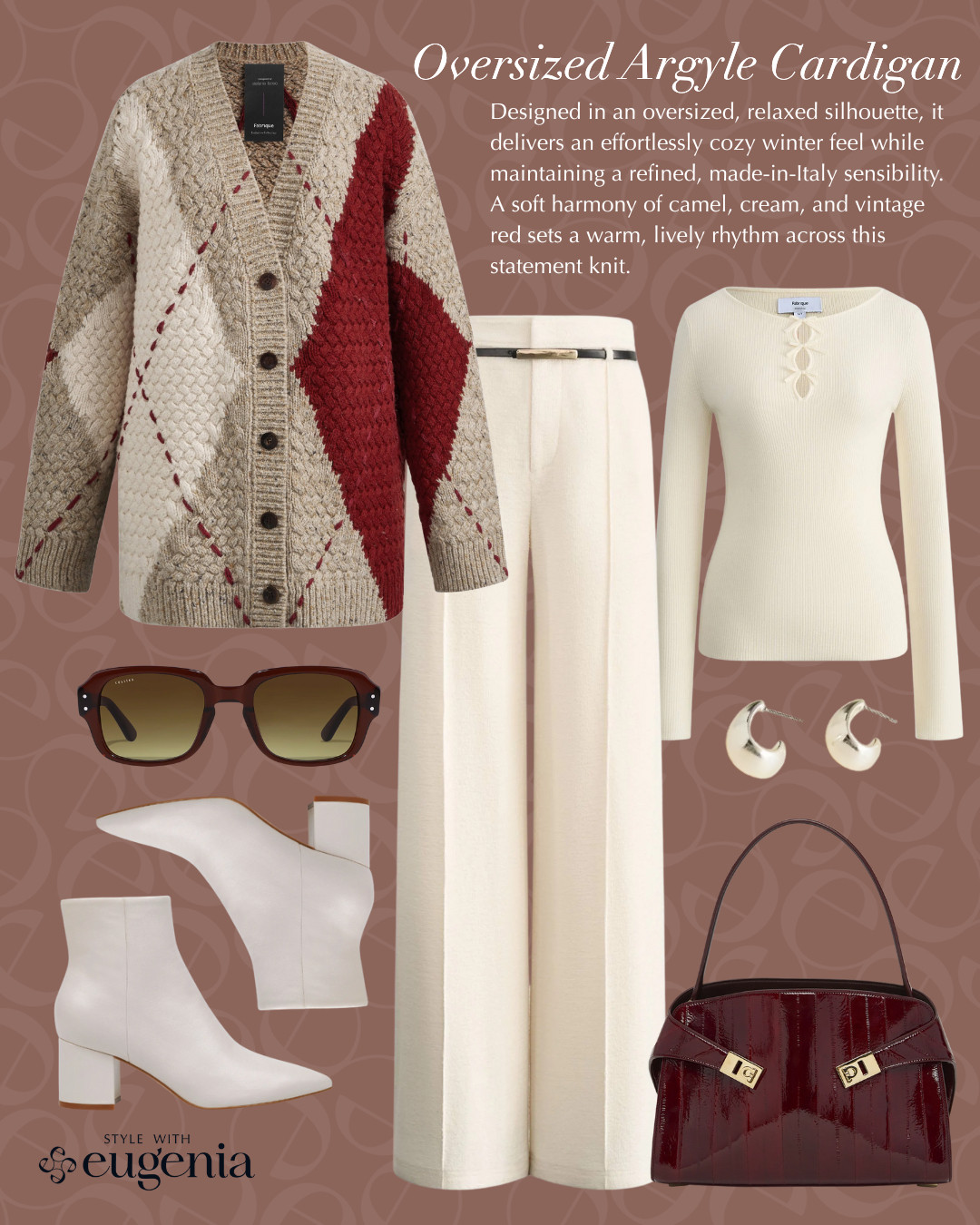 An oversized argyle cardigan is one of those forever pieces that quietly does all the work for you. I love it styled with clean, tailored pants and neutral layers to balance the volume and pattern. It feels classic, relaxed, and modern all at once—proof that a statement knit doesn’t have to feel loud to make an impact. 

 

#LTKHoliday #LTKootd #LTKPetite