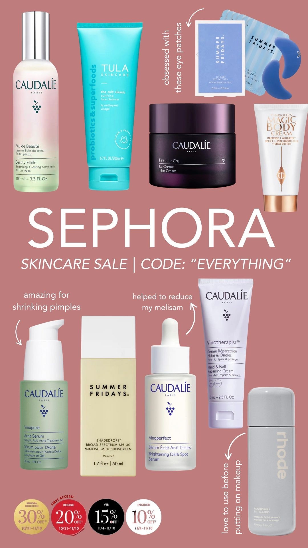 my go to skincare items from the sephora sale 

#LTKSaleAlert #LTKBeauty #LTKFindsUnder100
