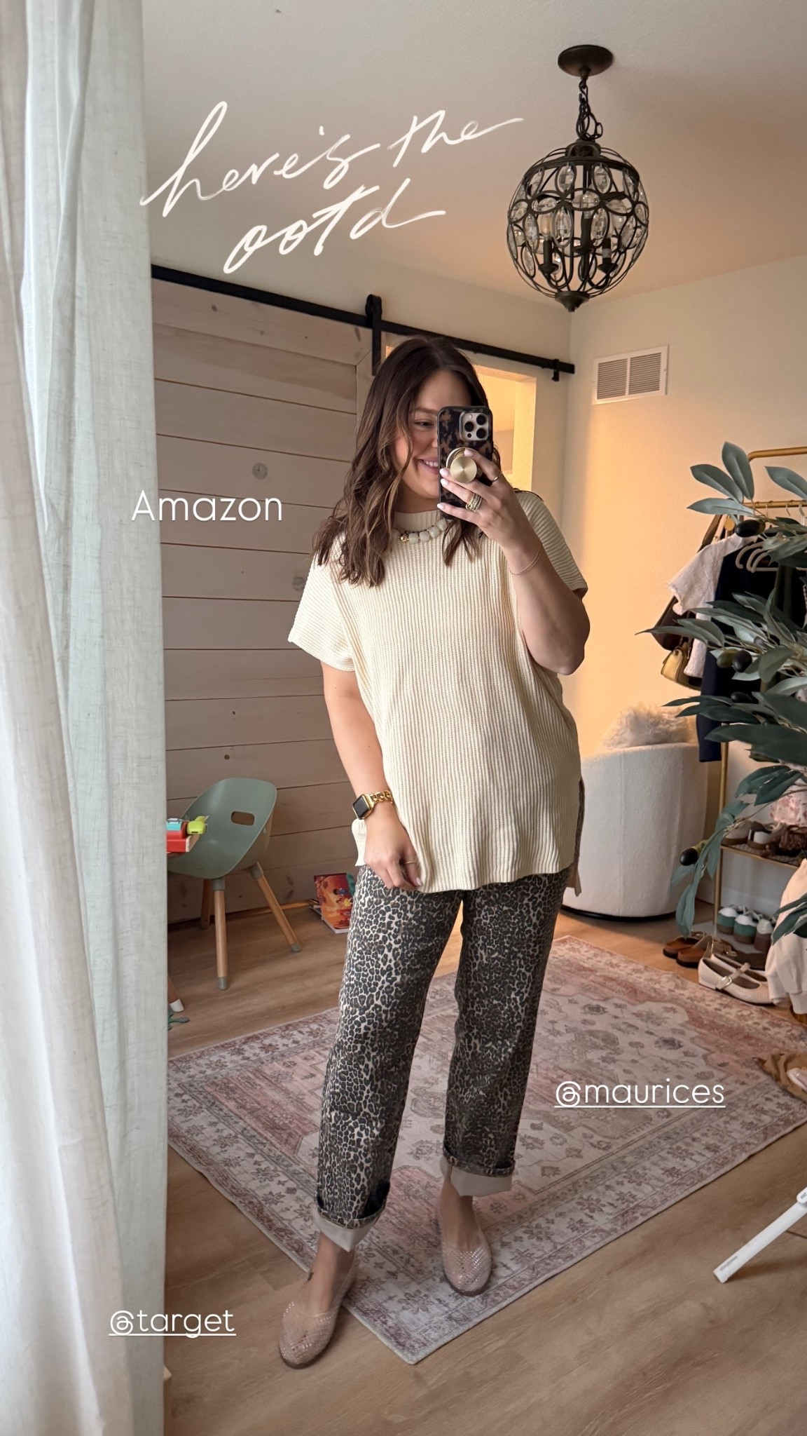 Mom outfit of the day // comfy and put together // neutral outfit / Mom style 

#LTKWorkwear #LTKMidsize #LTKootd