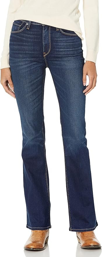 HUDSON Women's Barbara High Rise, Petite, Bootcut Jean | Amazon (US)