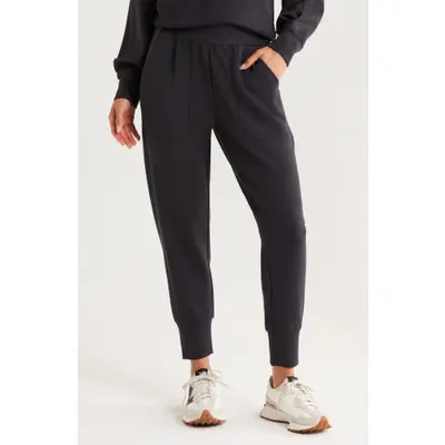 Zella Scuba Joggers in Grey Moonbeam at Nordstrom, Size Large | Nordstrom