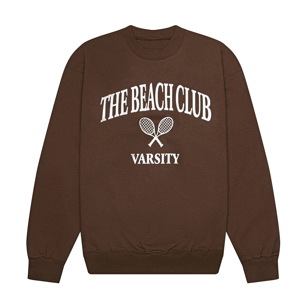 The Varsity Crewneck | The Beach Club Shop