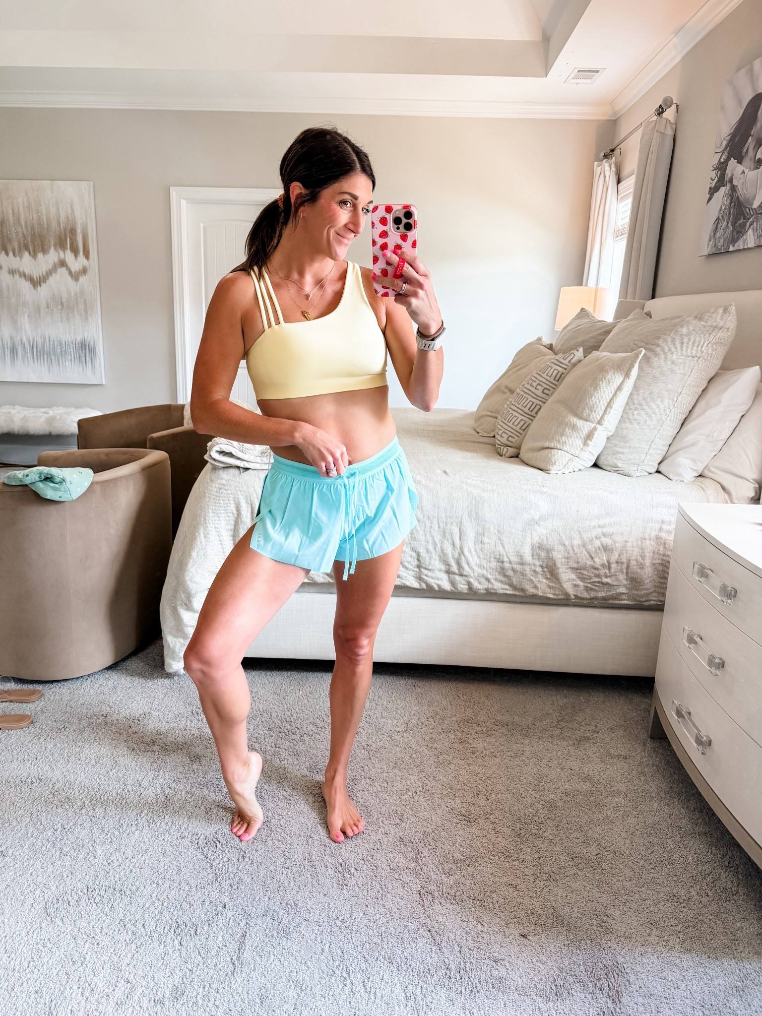 I grabbed these LSKD shorts and Sports bra over the summer and they’re super cute for workouts! Great for running, CrossFit, high intensity and more!

This color sports bra is sold out but linking other options

The shorts are the mid-rise accelerate 3in shorts. Also offered in high-rise. Size small-tts. Click here to shop!

Athlete | athletic | runner | running | shorts | liner | CrossFit | workout | fitness | sports bra | active | athleisure | fit | daily | lskd | open | lightweight | cute | colorful | fashion | style | mom life | daily | sale



#LTKActive #LTKmomlife #LTKfitnessgoals