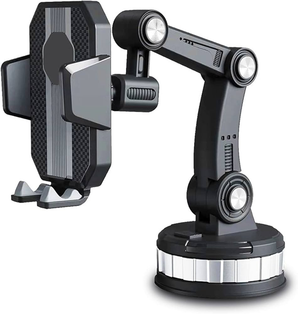 Car Phone Holder Mount, Suction Cup Cell Phone Holder Stand, Universal Dashboard/Windshield/Windo... | Amazon (US)