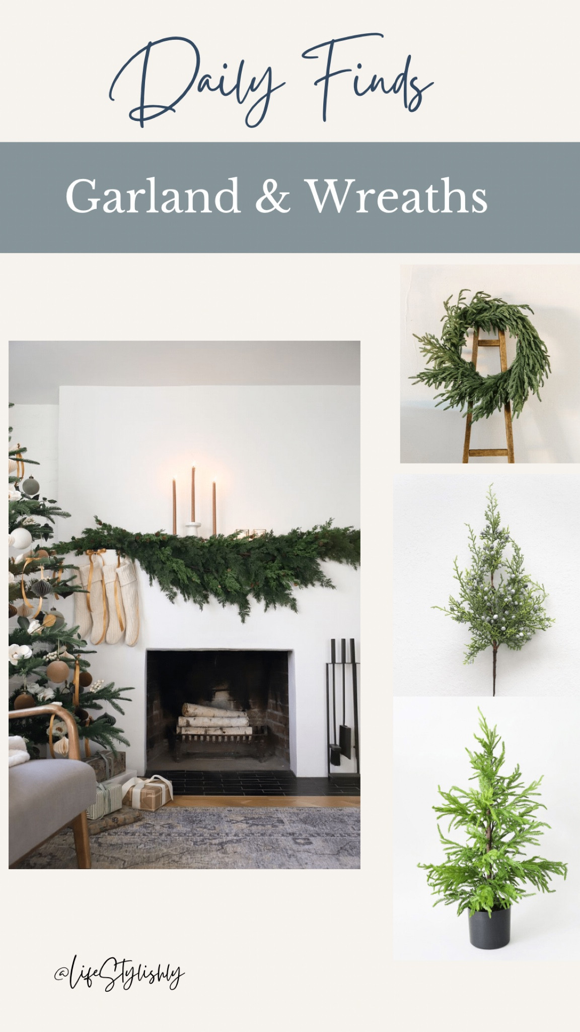 Afloral Garland and Wreaths 

#LTKSeasonal #LTKstyletip #LTKsalealert