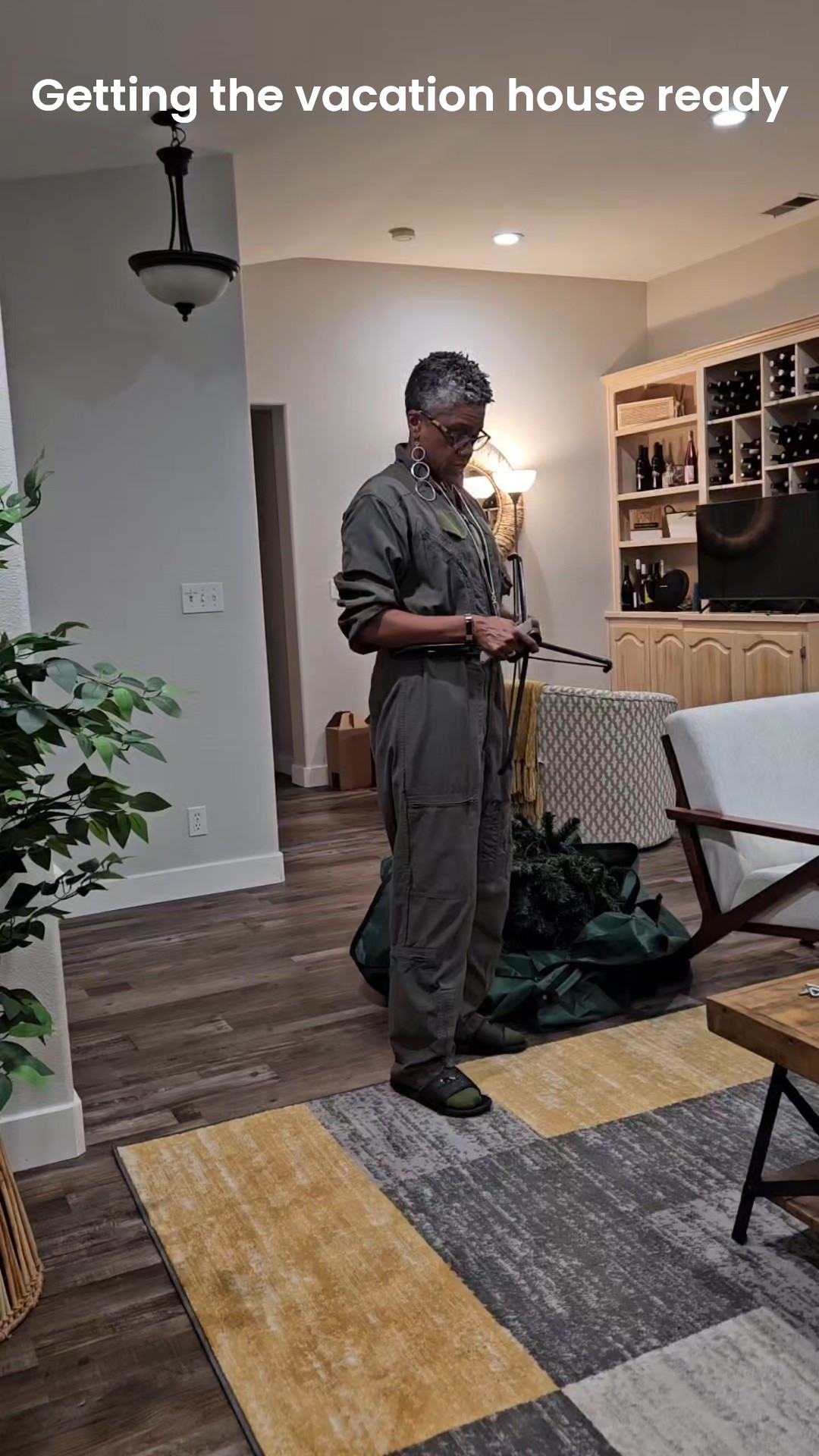 Four years in, and this is first year we’ll have Christmas decorations at our vacation house. 

Since my Mom’s passing 5 days before Christmas in 2023, my family has gathered at this home we purchased together to spend some uninterrupted quality time for a few days after Christmas. This year, I wanted to make it feel more festive.

A lot has changed since I last shopped for Christmas decorations. I’m loving these tree collars…I had never seen that before! Also didn’t realize bulbs are shatterproof these days.🫣😆