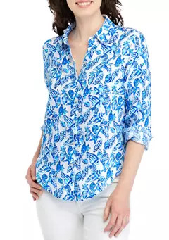 Women's Sea View Button Down Shirt | Belk