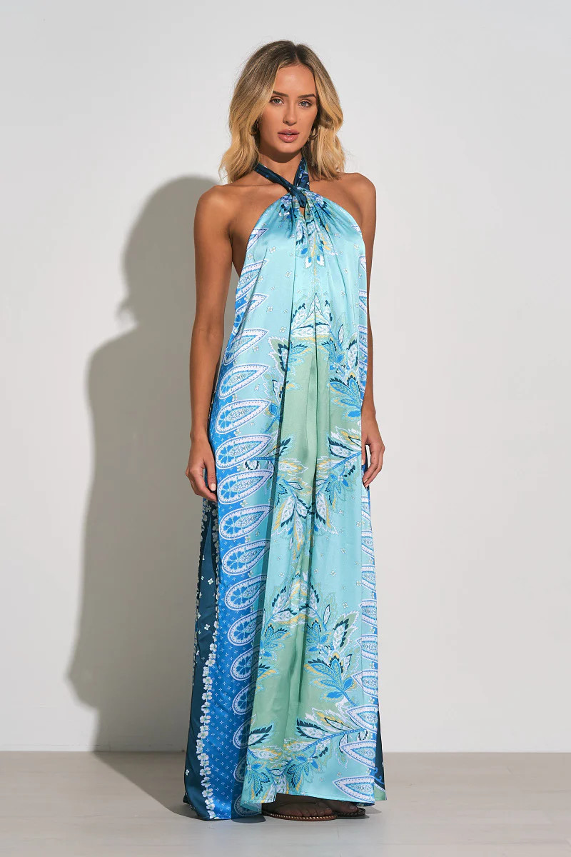 Leigh Halter Maxi | Shop Elan