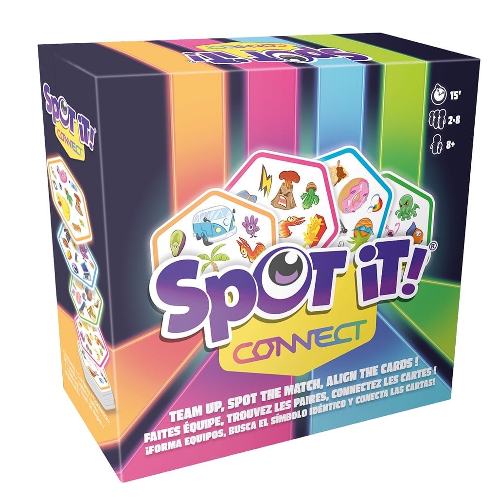 Spot It! Connect Family Card Game for Ages 8 and up, from Asmodee | Walmart (US)