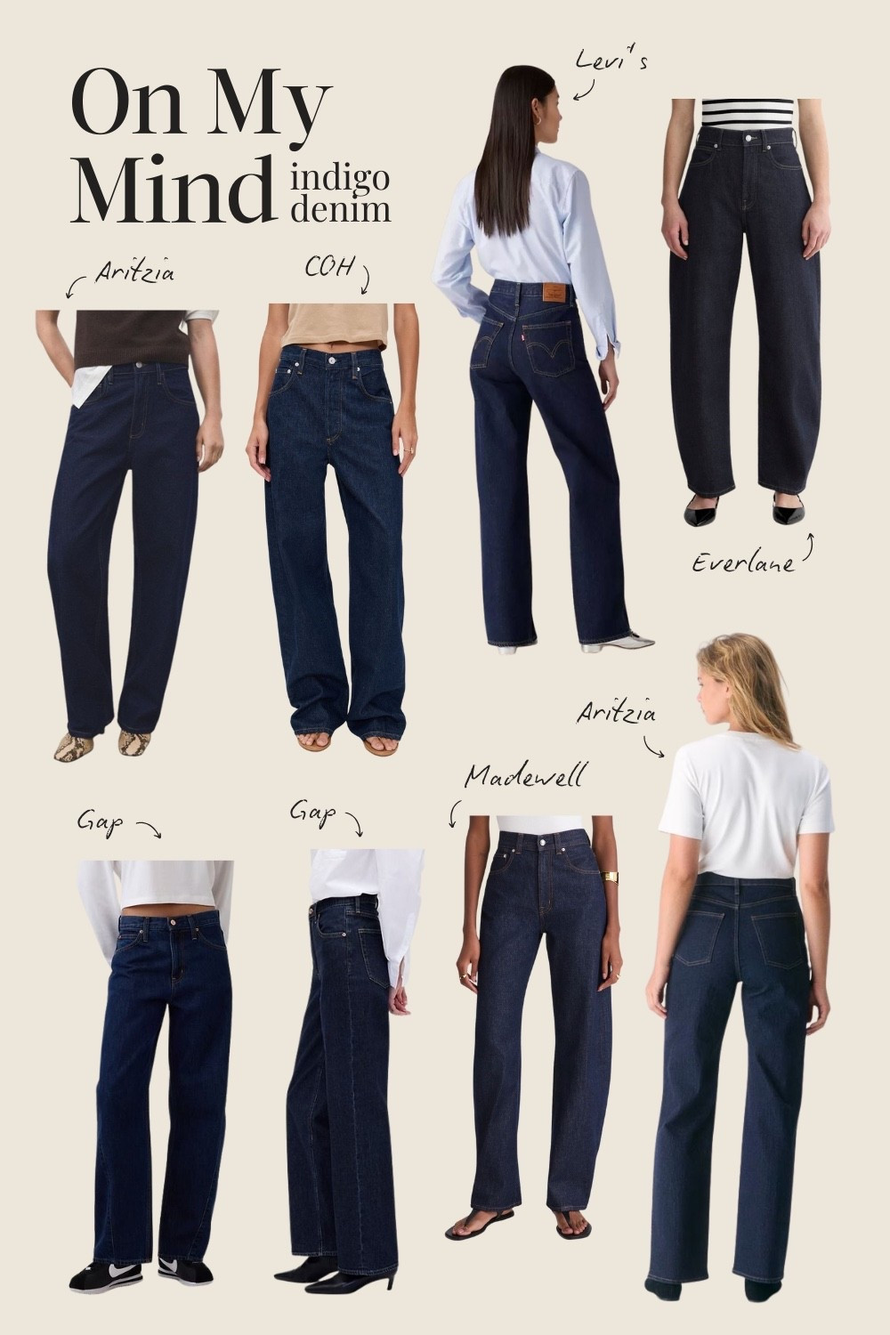 On my mind: indigo denim 



#LTKFindsUnder100 #LTKmomlife #LTKOver40