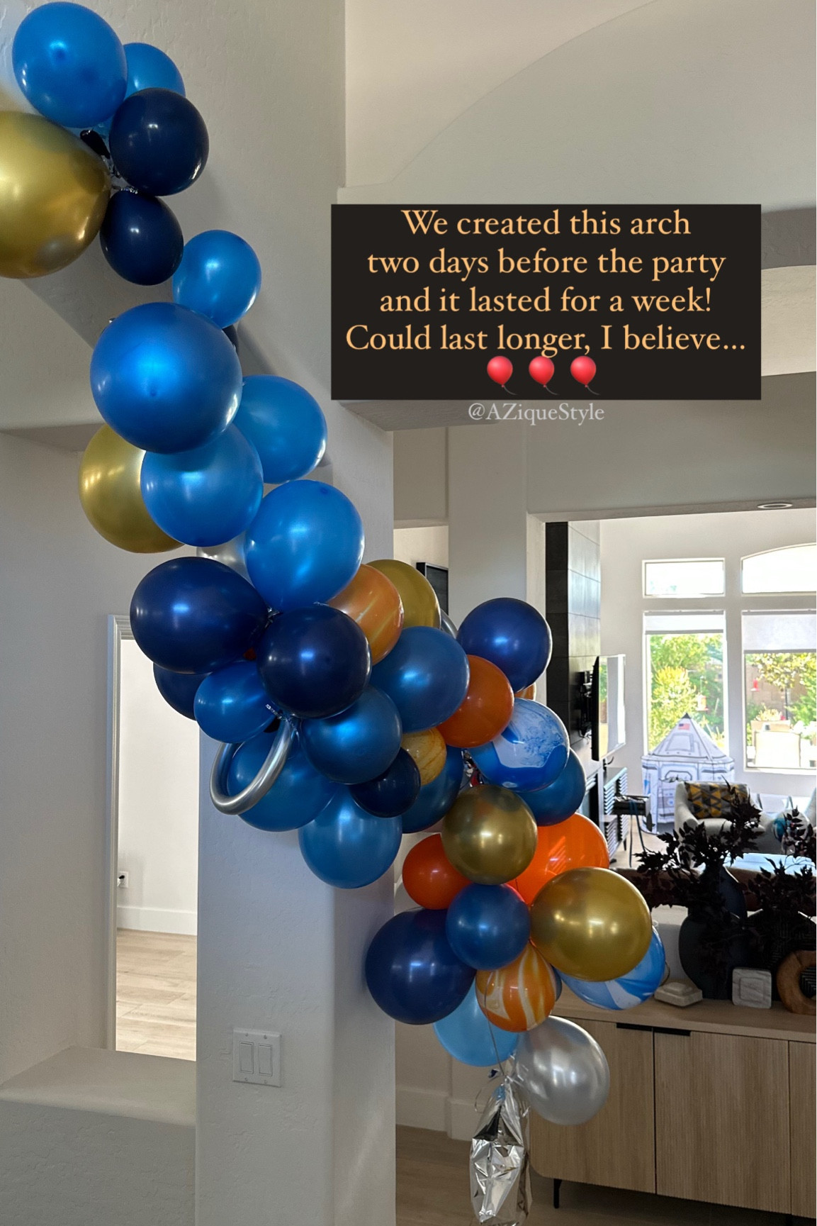 Loved this balloon set! Gorgeous colors and was so easy to assemble! #aziquestyle #bdayparty

#LTKKids #LTKParties #LTKBaby