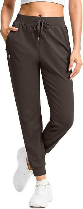 G Gradual Joggers for Women with Zipper Pockets Workout Athletic Pants | Amazon (US)