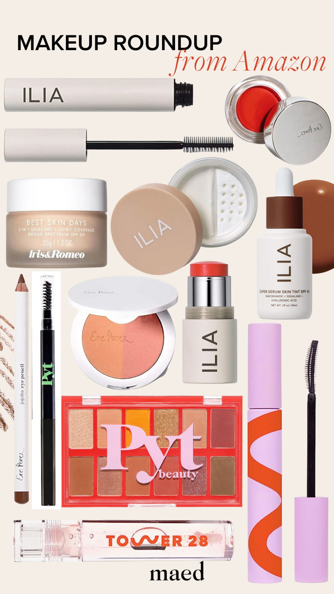 Clean beauty, clean makeup, clean makeup at Amazon, ilia makeup, pyt makeup, tower 28 makeup, beauty finds, makeup finds, Amazon makeup finds 

#LTKbeauty #LTKU #LTKFind
