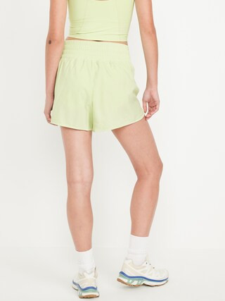 Extra High-Waisted Crinkle Run Shorts -- 3-inch inseam | Old Navy | Old Navy (US)