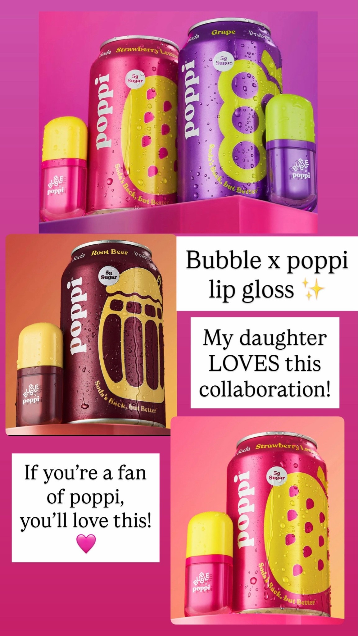 Bubble x poppi collaboration

#LTKBeauty