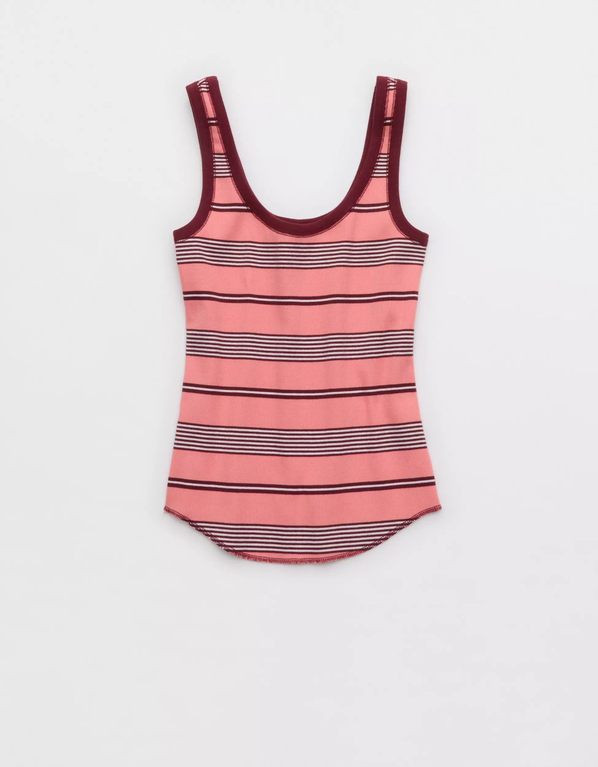 Aerie Ribbed Scoop Neck Tank Top | Aerie