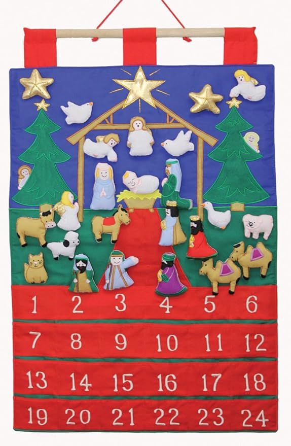 Tidings of Joy Fabric Advent Calendar (Countdown to Christmas) | Amazon (US)
