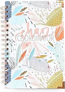 June & Lucy To Do List Notebook - Chaos Coordinator (Rose Gold Spiral & Corner Protectors) | Amazon (US)