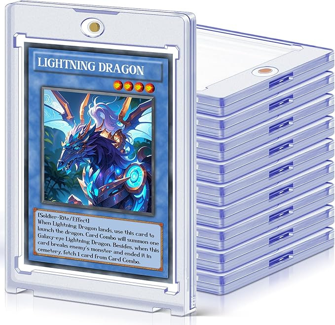 10 ct Magnetic Card Holders for Trading Cards, 35 pt Hard Cards Sleeves Case fit for MTG Cards, S... | Amazon (US)