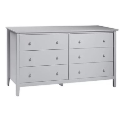 Alaterre 6 Drawer Dresser - White or Gray  | Bed Bath & Beyond