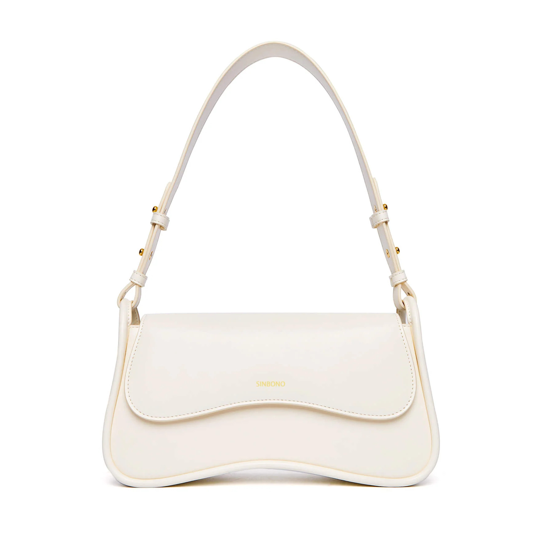 Zoe Shoulder Bag - White | SINBONO INC.