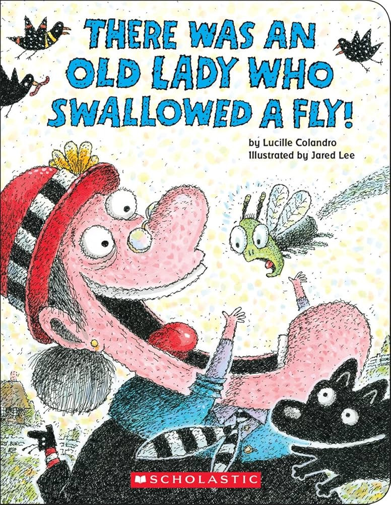 There Was an Old Lady Who Swallowed a Fly! (Board Book) | Amazon (US)