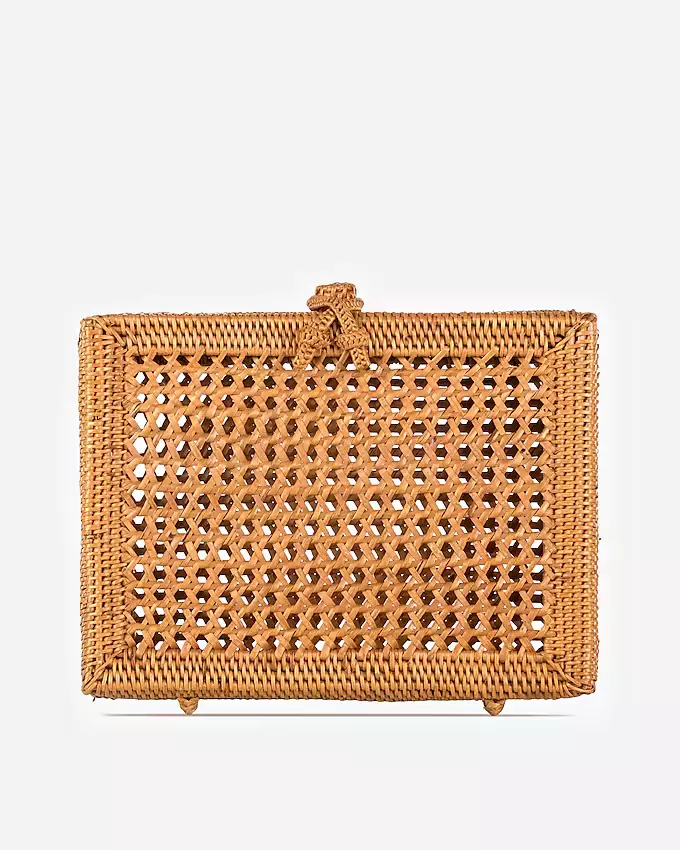 Open weave foldover clutch curated on LTK