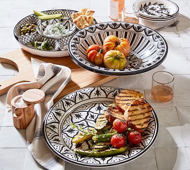 Marrakesh Melamine 3-Piece Serveware Set | Pottery Barn (US)