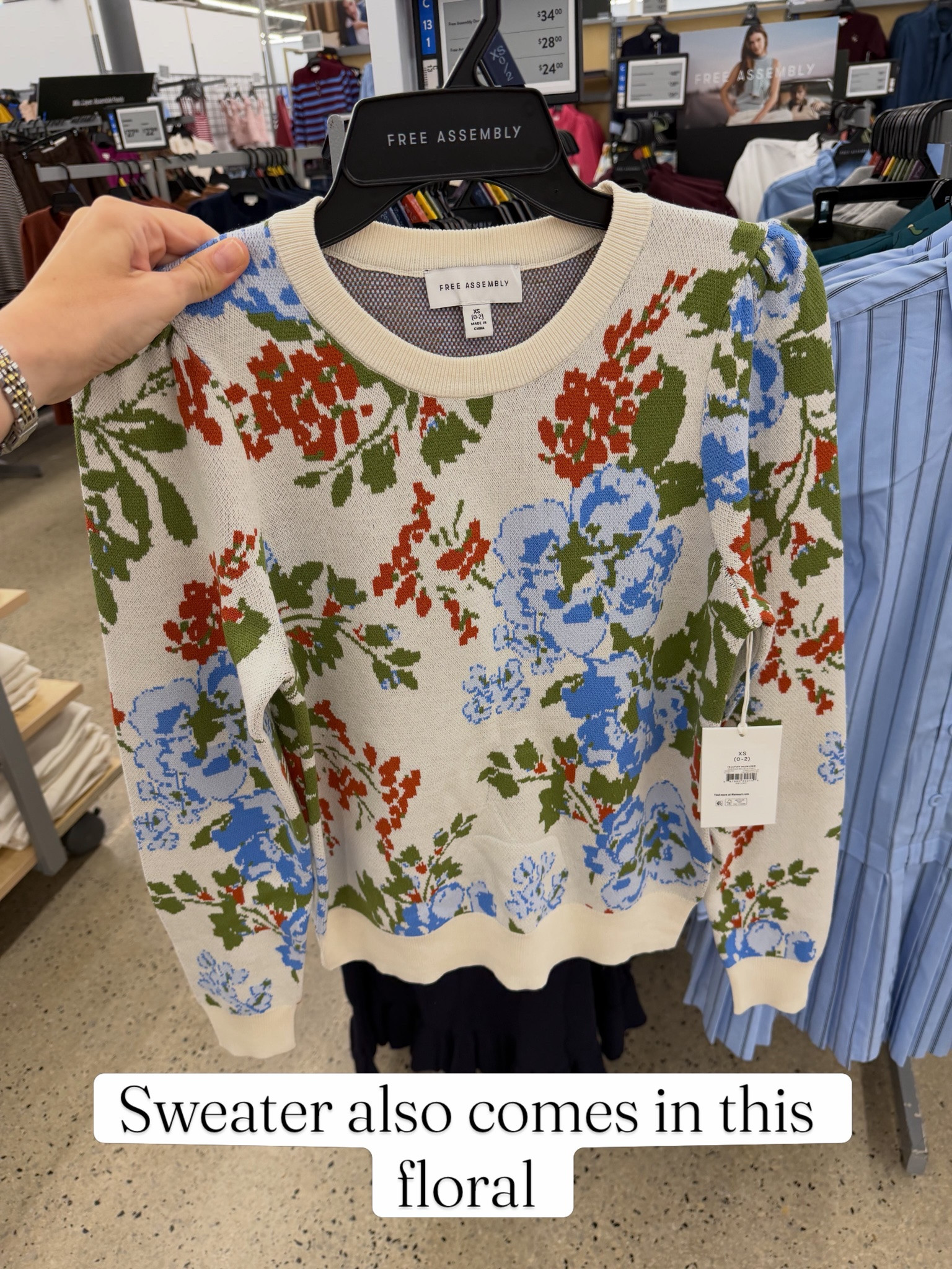 New Free Assembly sweater #walmartfashion