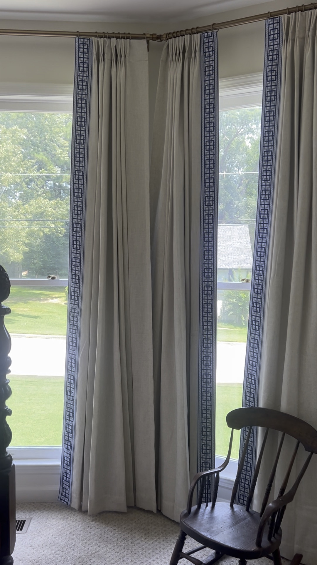 All things curtains + trim! 