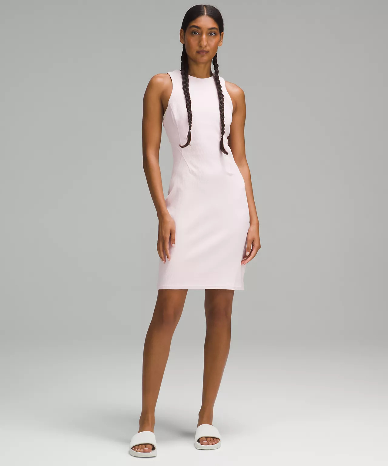 Ribbed Softstreme Slim-Fit Tank Dress | Lululemon (US)
