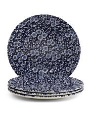 4pk Victorian Inspired Floral Pattern Side Plates | TJ Maxx