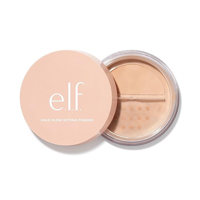 e.l.f., Halo Glow Setting Powder, Silky, Weightless, Blurring, Smooths, Minimizes Pores and Fine ... | Amazon (US)