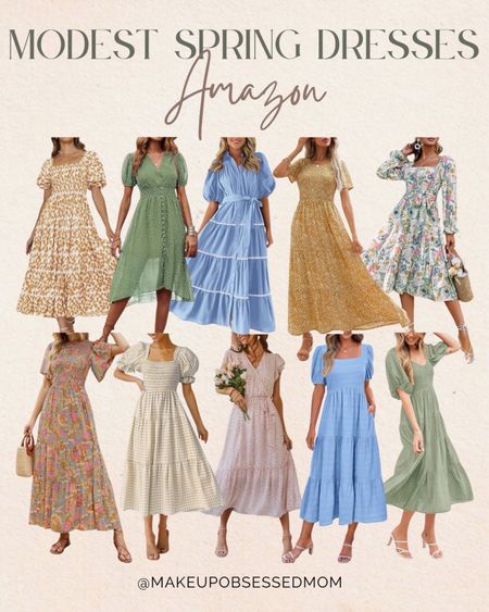 Get these stylish maxi dresses that are perfect for picnics and brunch dates with your girlfriends! These dresses are so in-season and trendy! #amazonfashion #womenover50 #springoutfit #modestlook

#LTKwedding #LTKSeasonal #LTKstyletip