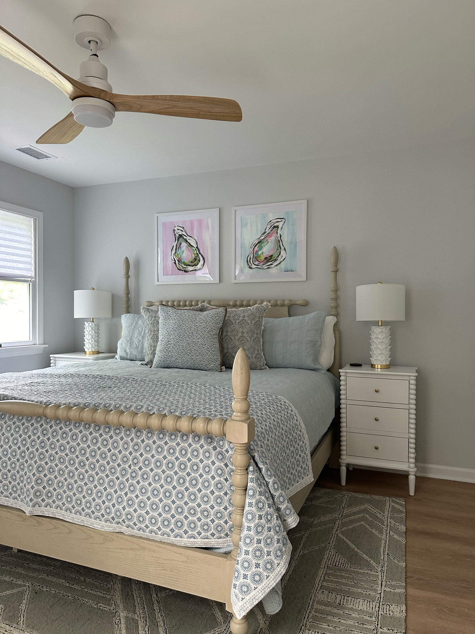 Coastal primary bedroom 🌊 

#LTKFindsUnder50 #LTKFindsUnder100 #LTKHome