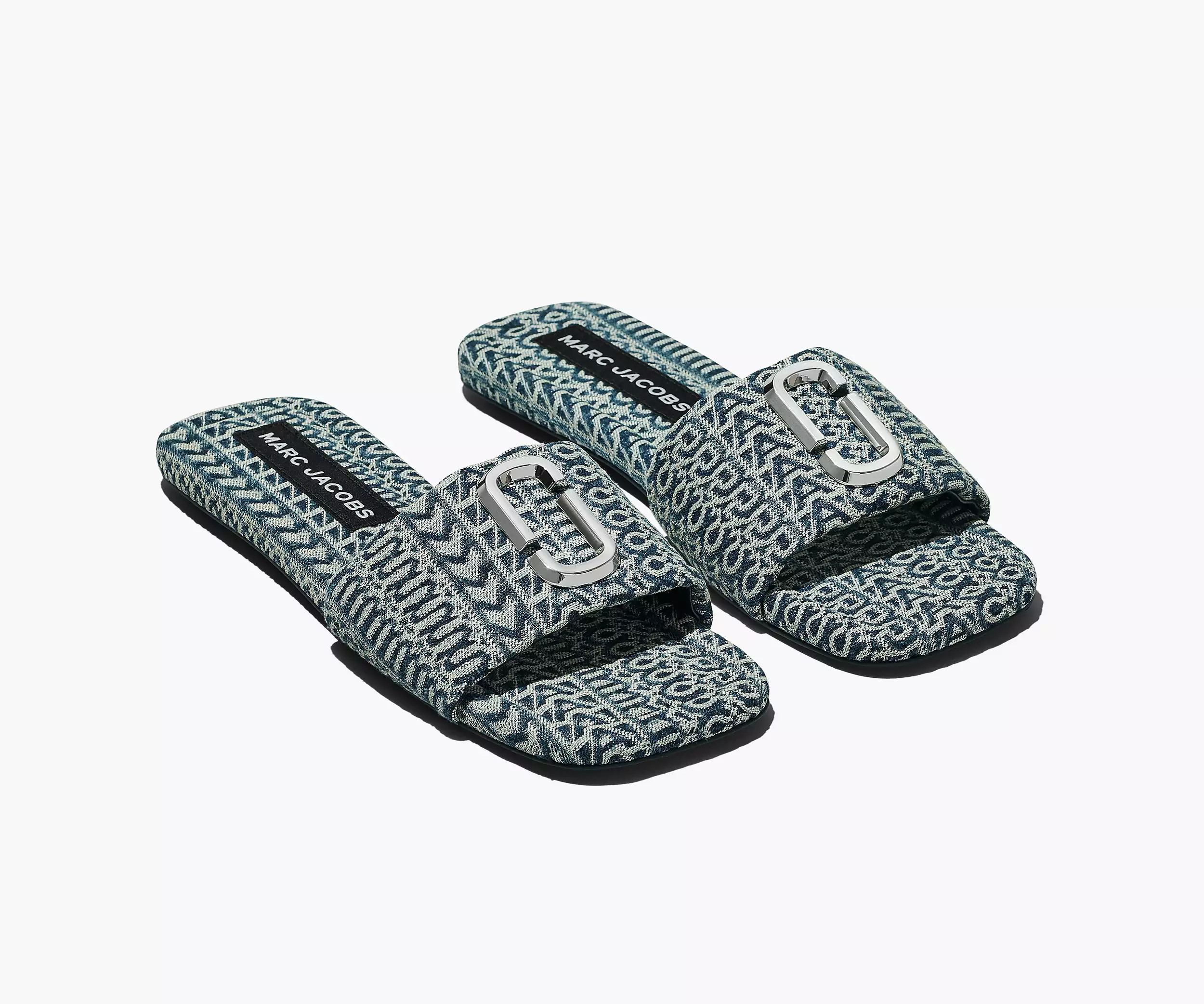 The J Marc Washed Monogram Denim Sandal | Marc Jacobs